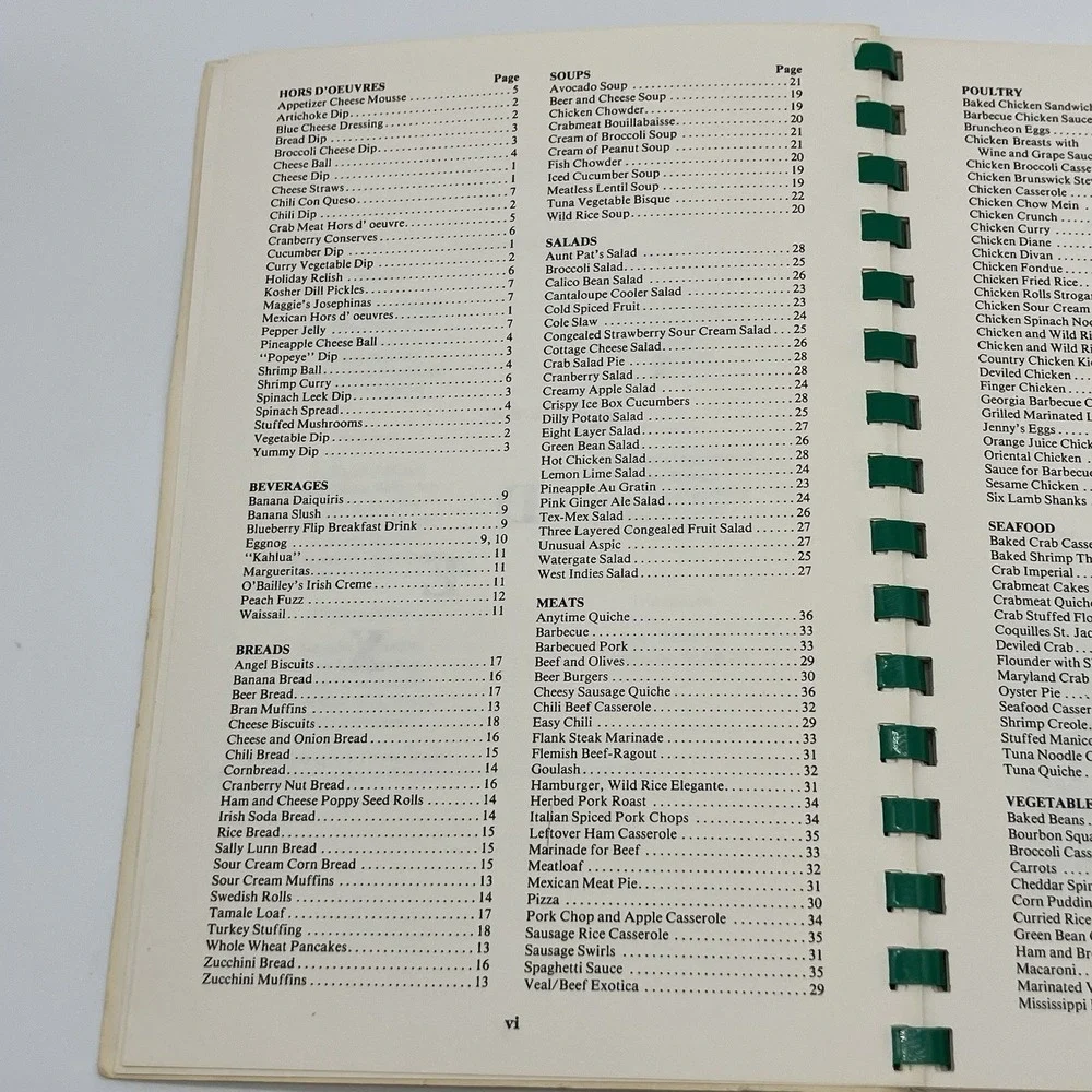 Vtg Hasty Elementary School PTA Cookbook Southern N.C. Recipes Spiral Bound
